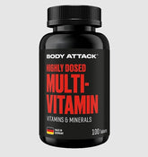 Body Attack - Multi Vitamin - 100 Tablets